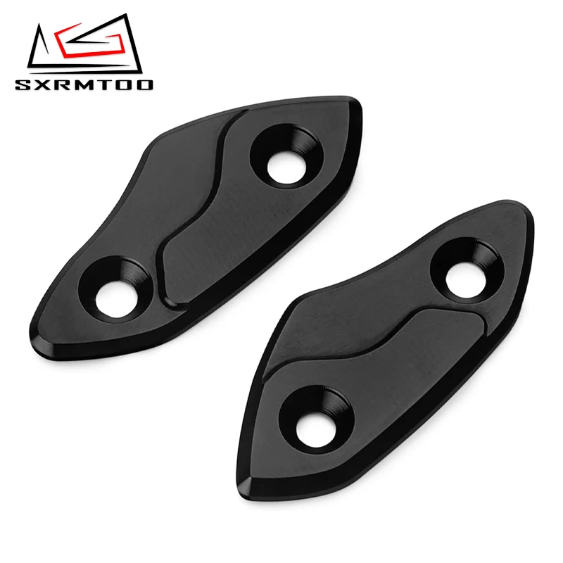 Mirror Hole Decorative Cover Rearview Base baffle Eliminators Cap For APRILIA RS660 RSV4 1100 Factory 2020 2021 2022 2023 2024