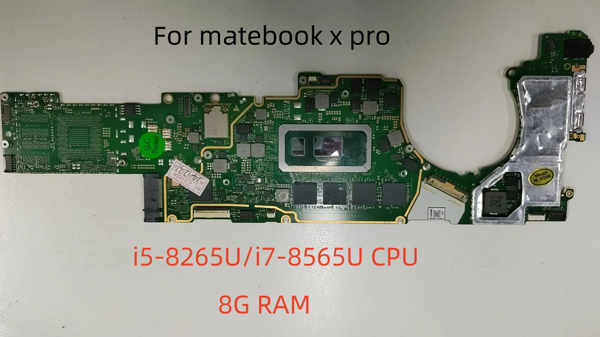 

For HUAWEI Matebook X Pro MACH-W29 MACH-WX9 Laptop Motherboard With I5 I7-8th Gen CPU 8G RAM mainboard 2019 year 100% Tested