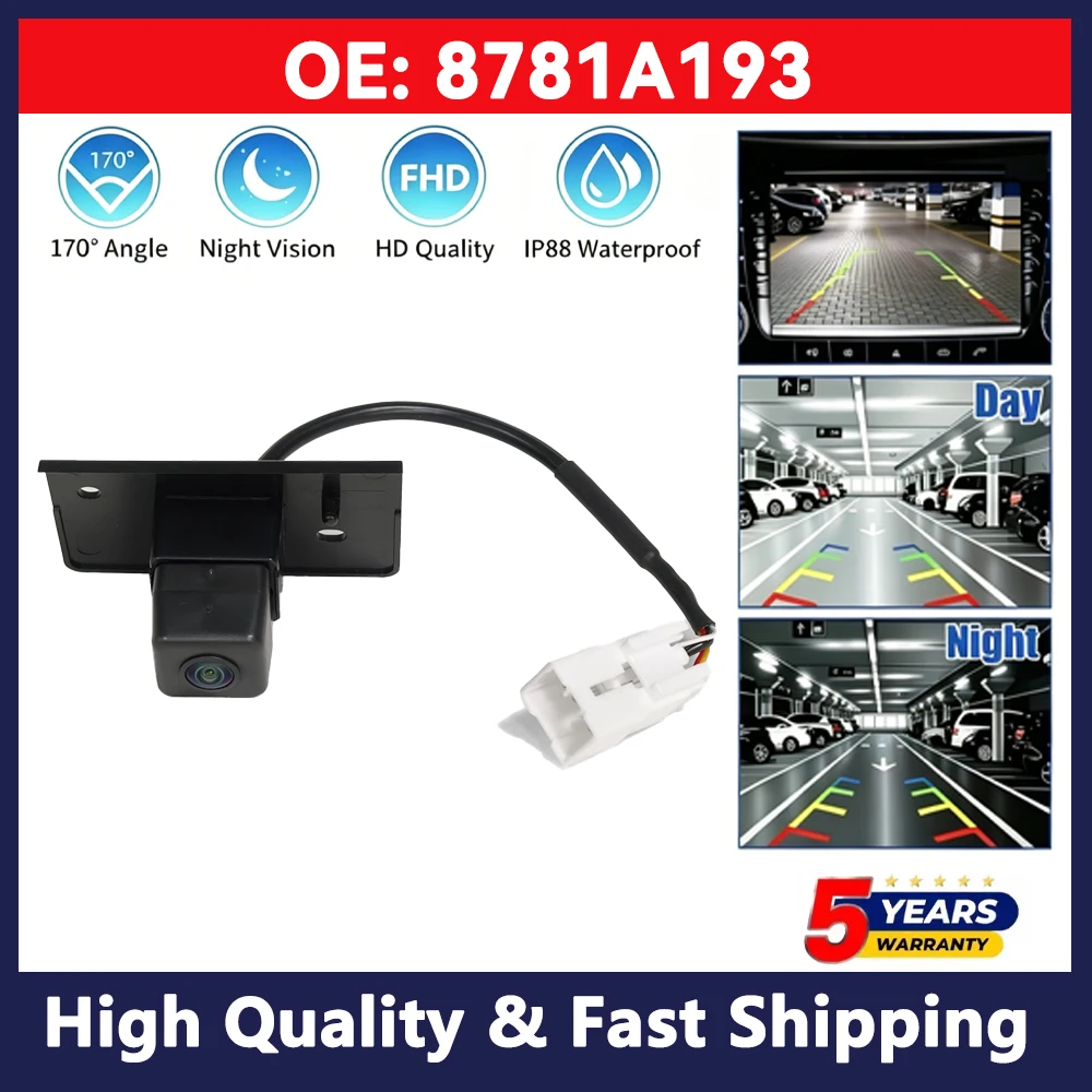 Auto Rear View Assist Reversing Parking Camera 8781A193 For Mitsubishi Outlander 2016-2021 Car Camera Accessories