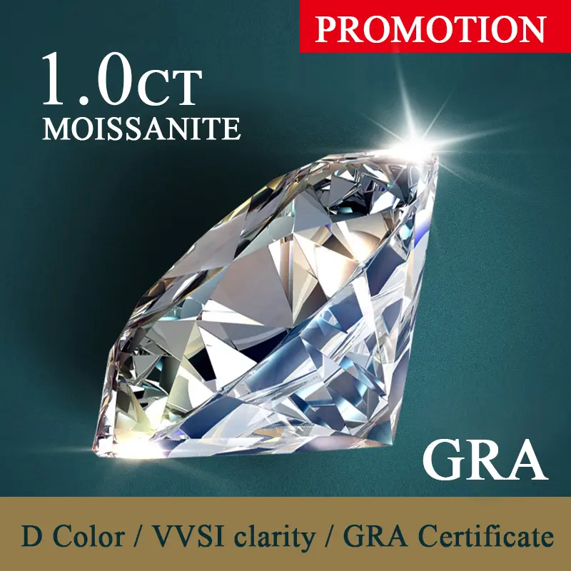 B 100% real moissanite certificado laboratório cultivado passagem diamante testador caneta pedras preciosas soltas moissanita para jóias