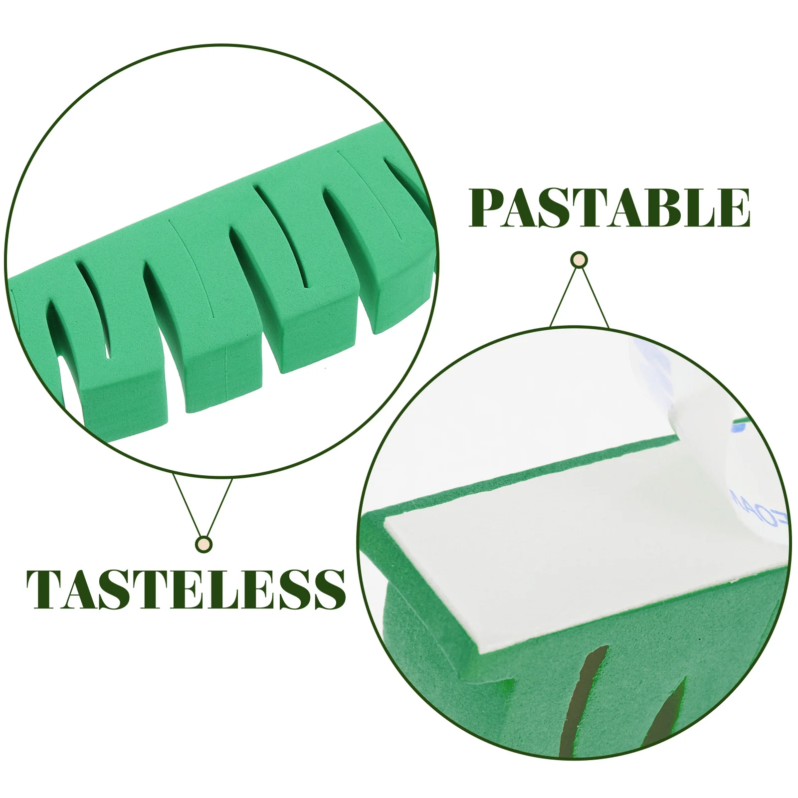 Soporte para brochas de maquillaje con forma de hoja de montaje en pared, estante de secado adhesivo para brochas de maquillaje y cepillos de dientes, solución de almacenamiento compacta