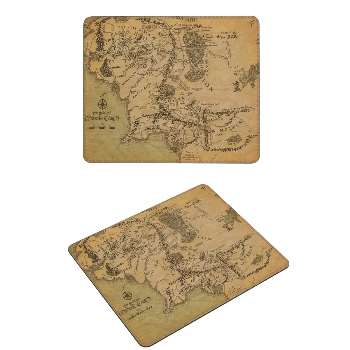 

"Lord's Ring" Map Mouse Pad Computer Keyboard Mouse Mat Gamer PC Laptop Desk Mat Office Accessories Table Mats