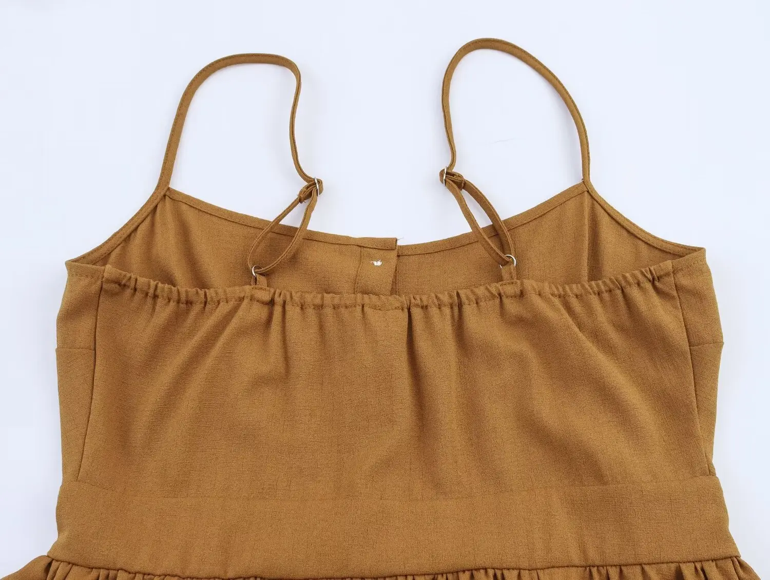 2025 Vacanza Estate Senza Maniche Abito Lungo da Donna Boho Beach Albero di Cocco Ricamo Abito con Bretella Casual Abiti Femminili