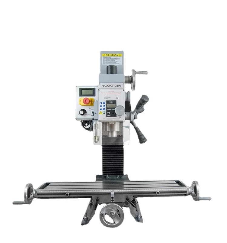 

Metal processing 220V micro milling machine, small household mini multifunctional drilling and milling machine