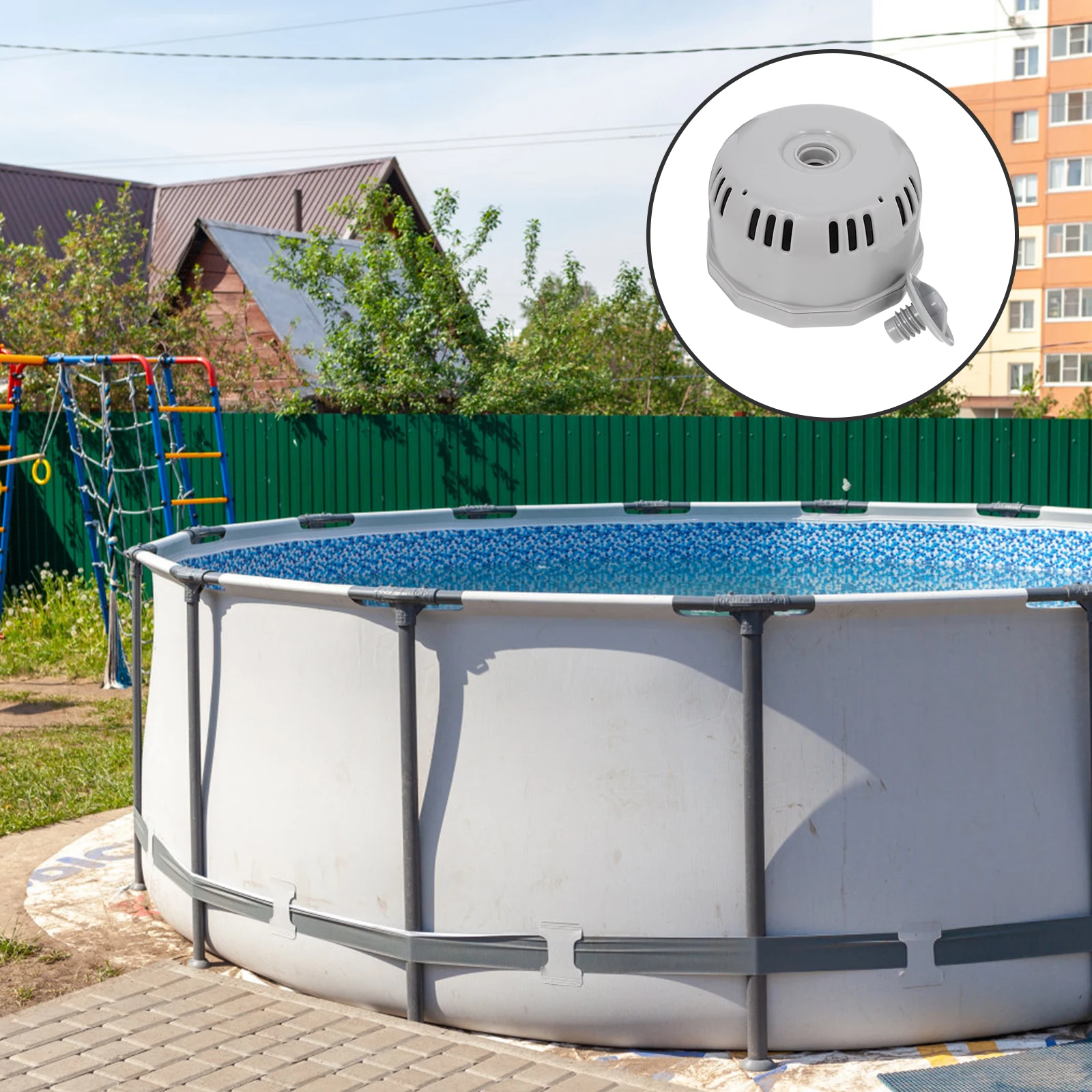 

Spa Filter Housing High Efficiency Filtration Durable Easy Install Inflatable Hot Tub Parts Spa Hot Tub Filter