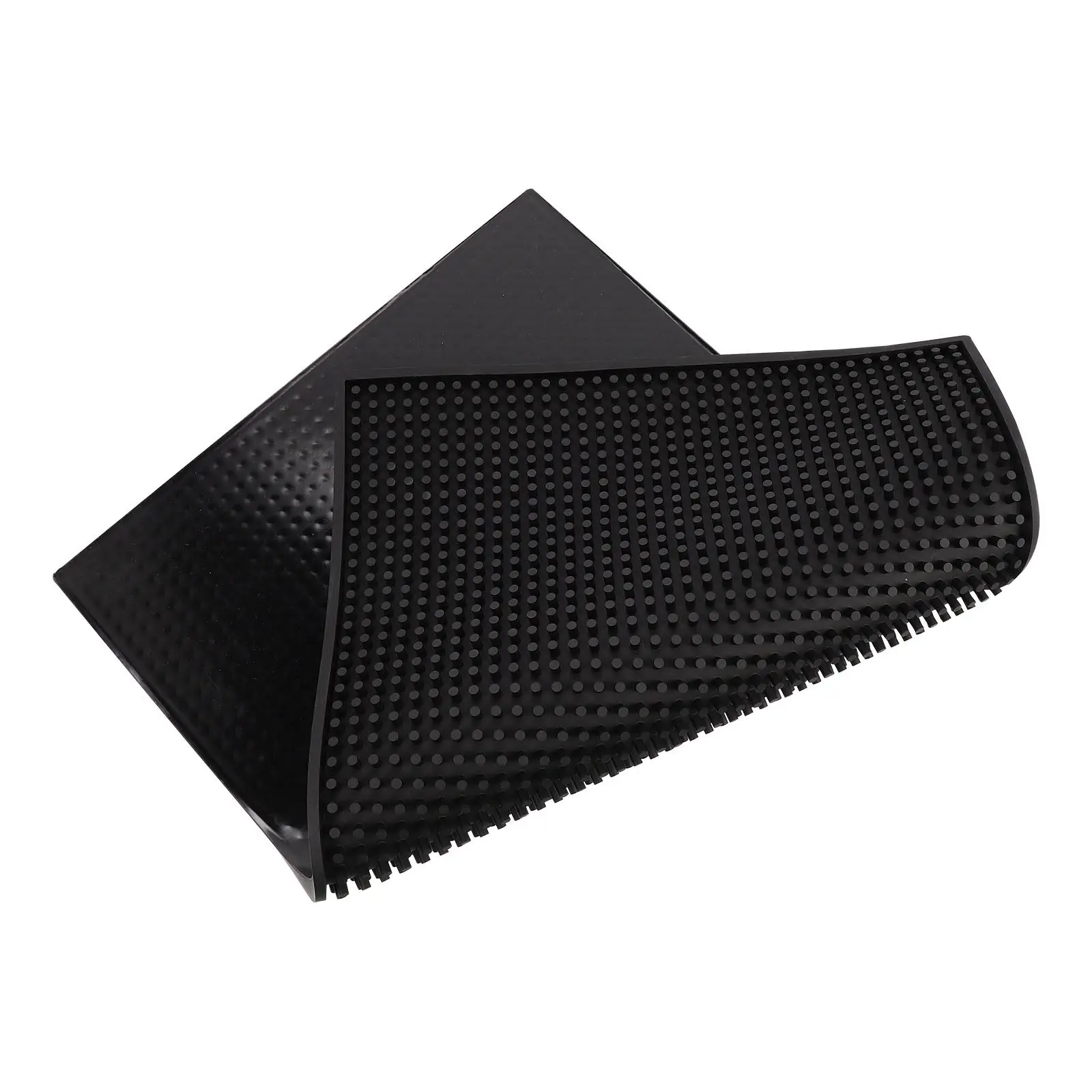 

Легко моющийся нескользящий сушильный коврик для бара или кухни, толстый дренажный коврик из ПВХ для посуды, фруктов, овощей, для столешниц