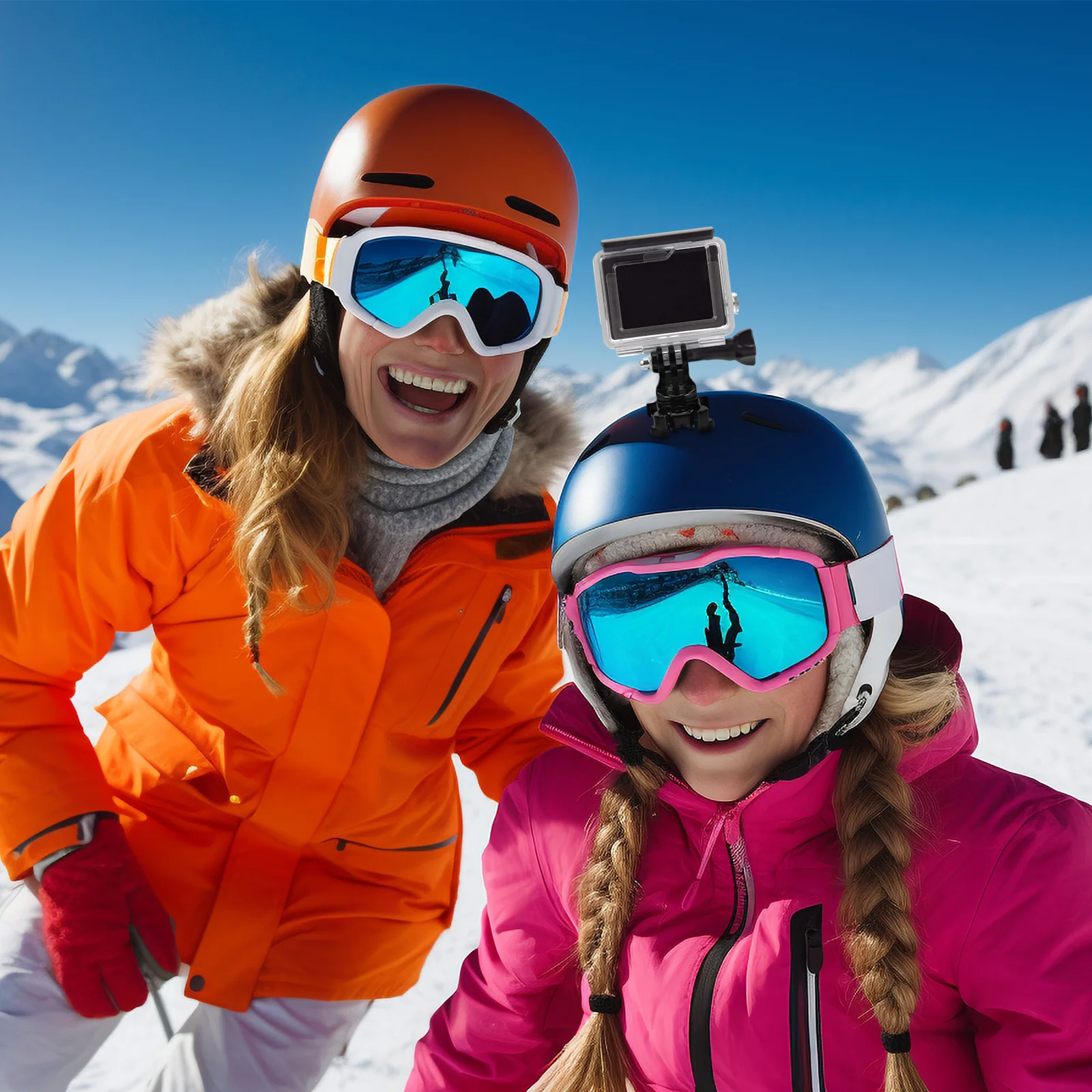 10 قطعة محول كاميرا الحركة مسامير طويلة سطح عمودي مشبك جبل المزدوج الهاتف المشبك آمنة مستقرة سوبر منصب الكاميرا