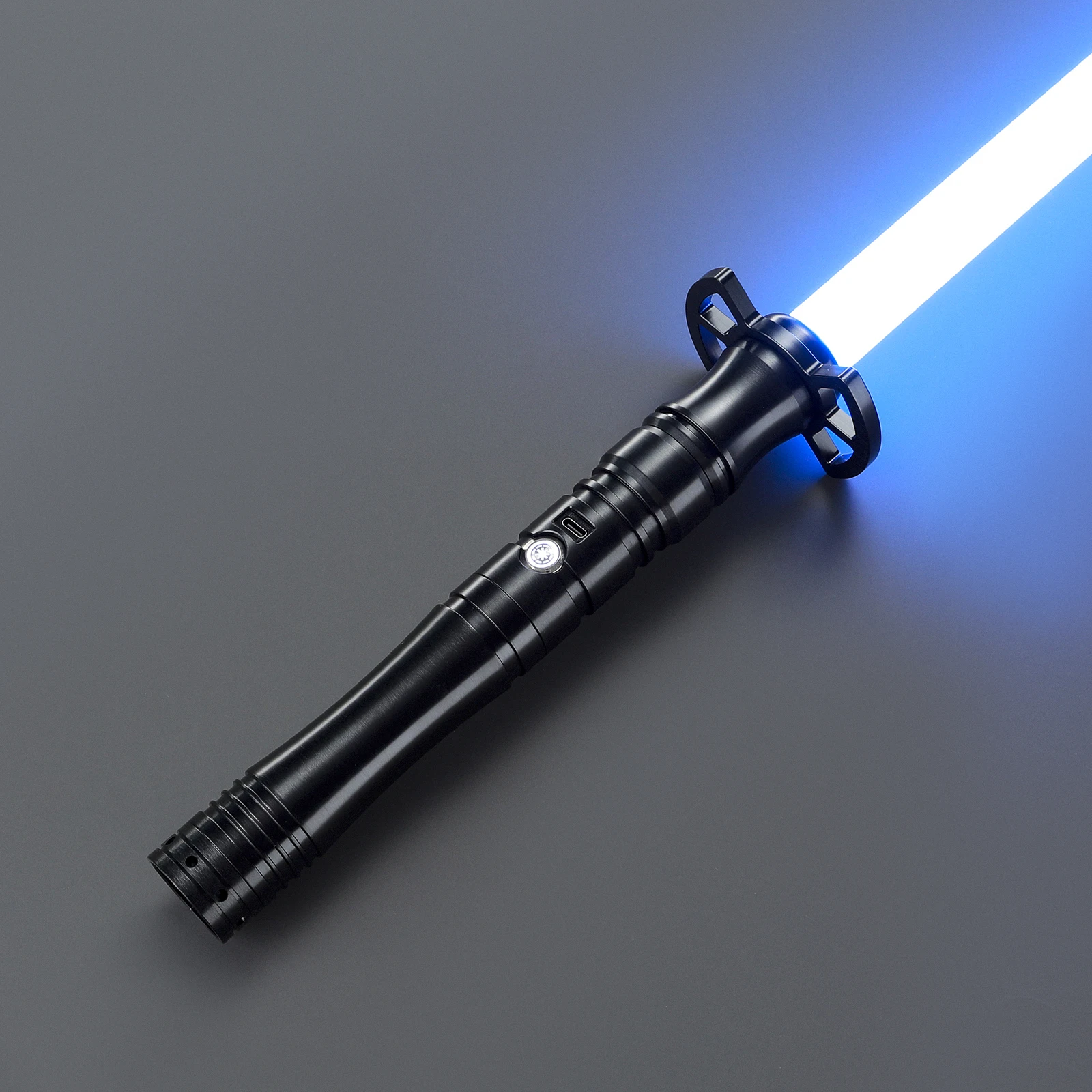 DamienSaber Force Heavy Dueling Xeno3.0 Lightsaber with Motion Control Infinite Color Changing with 34 SoundFonts Chirstams Gift