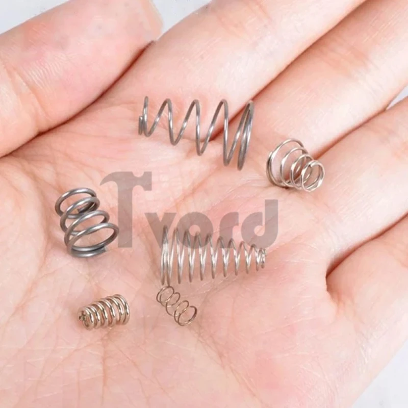 

Wire Diameter 0.4mm-2mm 304 Stainless Steel Tower Springs Conical Cone Compression Spring Pressure Spring Taper
