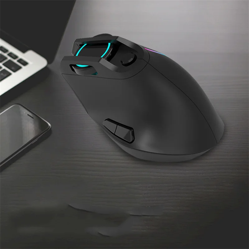 New Ergonomic Vertical Mouse Rechargeable 2.4G Wireless USB Mice Optical Gaming RGB Big Hand Mouse For Laptop PC Computer Office