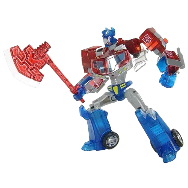 

Hasbro Transformers Transparent Deluxe Class Optimus Prime Genuine Bulk Goods Are Defective Model Doll Action Figure