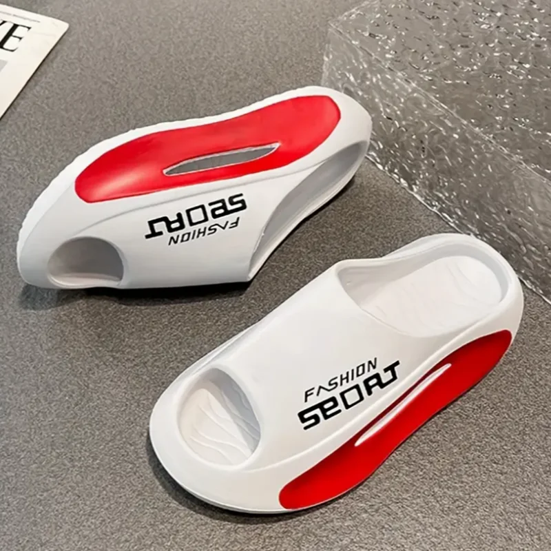 عرض ساخن في صيف 2025 صنادل EVA قابلة للتنفس للجنسين - شباشب حمام غير قابلة للانزلاق سريعة الجفاف وخفيفة الوزن لحمام السباحة