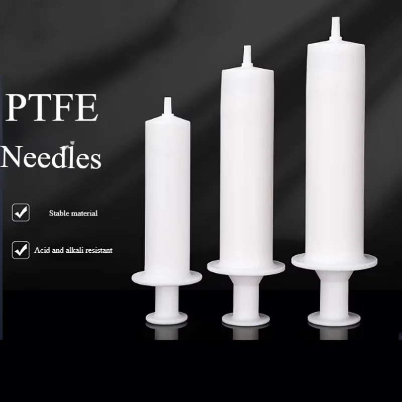 PTFE syringe PTFE syringe syringe acid and alkali resistant syringe 30ml50ml