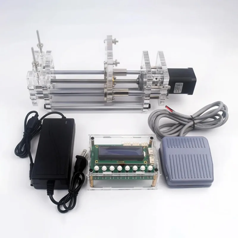 Micro Syringe Pump Laboratory Desktop Precision Electric Injection Pump Mini Propel Pump Liquid Glue Dispenser 1-150ML