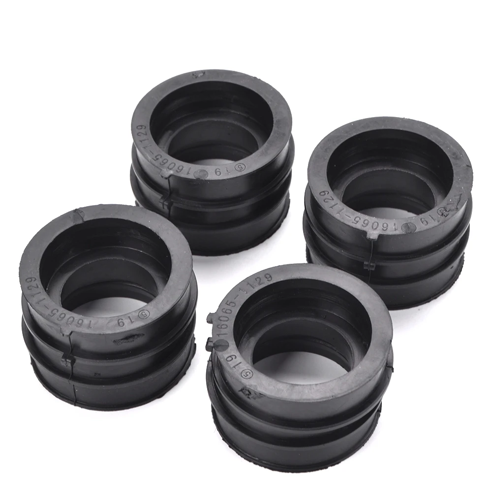 

4 шт. впускной интерфейс карбюратора мотоцикла, адаптер карбюратора для Kawasaki ZX600 NINJA 600 R GPX600R GPZ600R ZX500 GPX500R