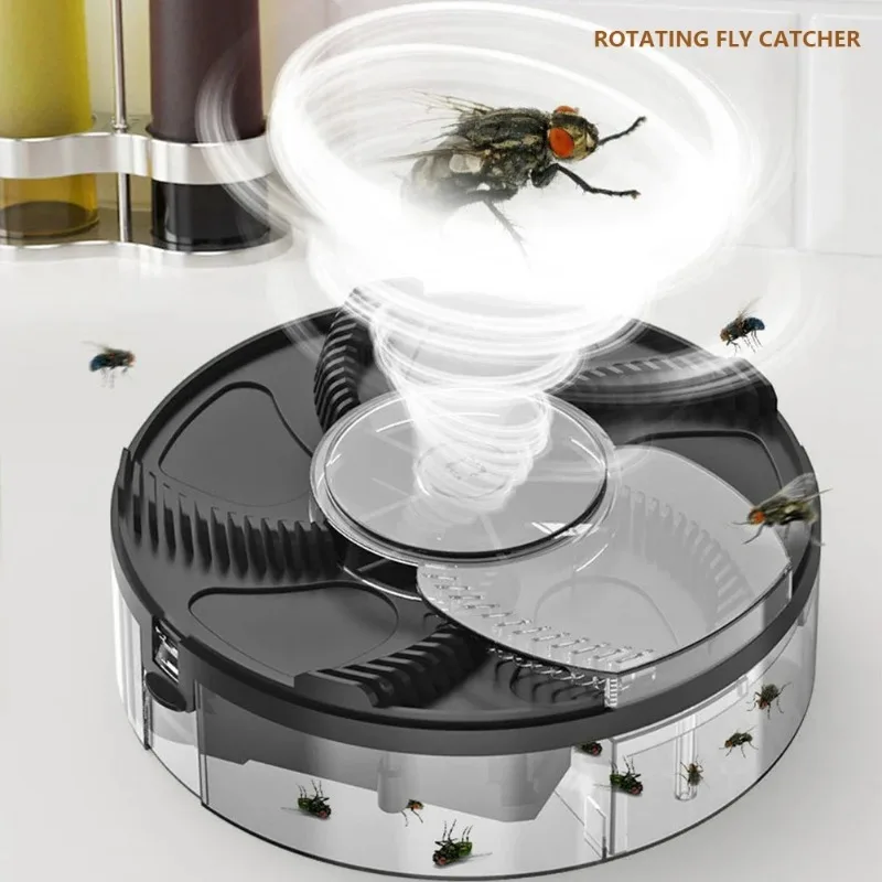 

Electric Pest Killer USB Insect Pest Catcher Indoor Outdoor Fly Trap Electric Killer Automatic Flycatcher Control Repeller Trap