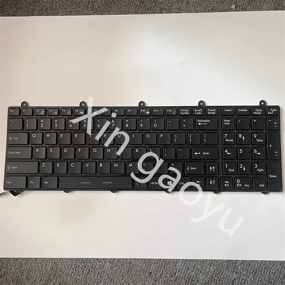 Replacement Laptop English Backlit Keyboard For MSI GE60 GE70 GP60 GP70 P/N: V139922AK1 V139922EK1 Test Perfect