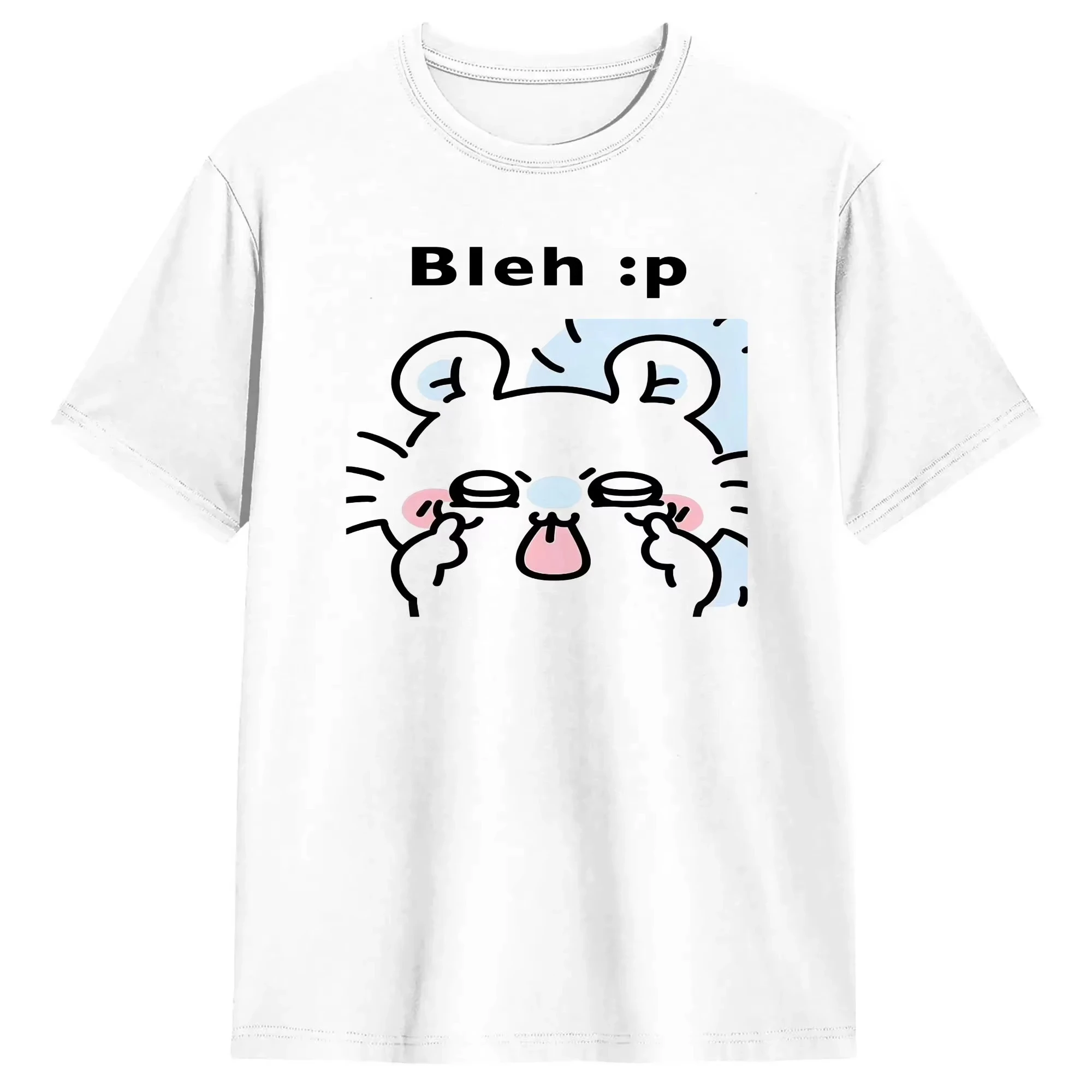 Chiikawa Cute Kawaii Anime Starry Tee Men's Women's Black Retro Cool Graphic Art Print Oversized Short Sleeve Streetwear Top