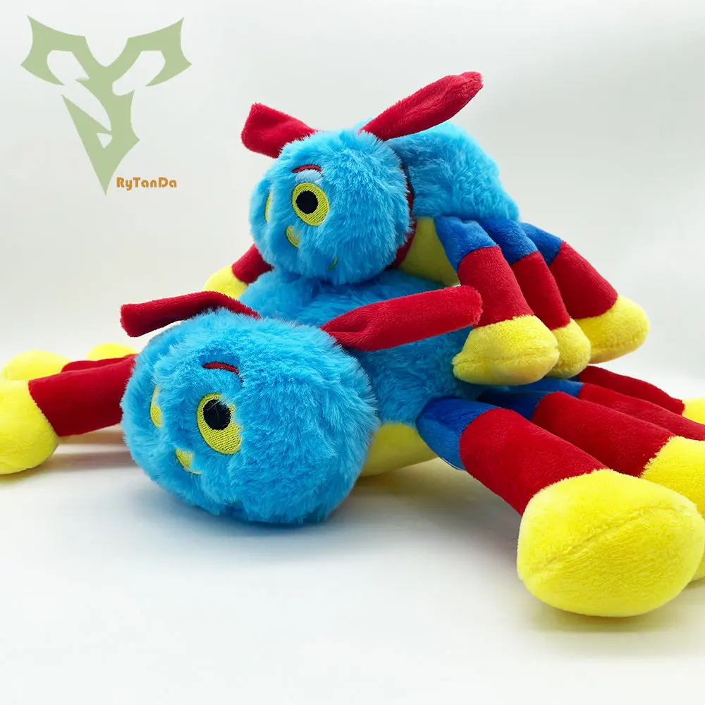 دمية حيوانات كرتونية محشوة ، ذئب وتيج ، عنكبوت قطيفة ، لعبة قطيفة ناعمة ، هدية عيد ميلاد جميلة للأطفال ، كاواي ، جديد ، 35 *