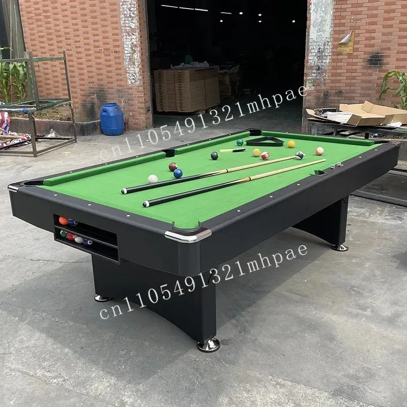 

High Quality Adult Home Indoor 8ft Portable Folding Billiard 2 in 1 Pool Table With Ball Return System