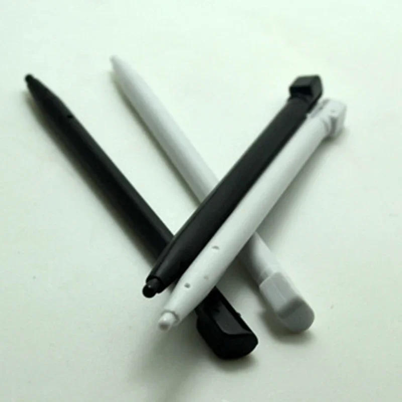 500pcs/lot Black White Plastic Touch Screen Stylus Pen For Nintendo DSI NDSI