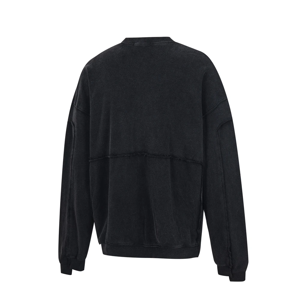 سترة بسحاب من مارتين روز باللون الأسود 25fw للرجال والنساء سترات عالية الجودة #5