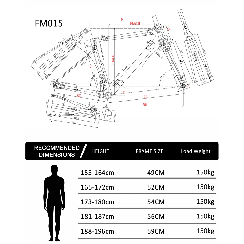 Factory Wholesale 700c Pneumatic Ultra Light Carbon Road Bike Frame For Road And BMX Bicycles, Made Of Carbon Fiber OEM
