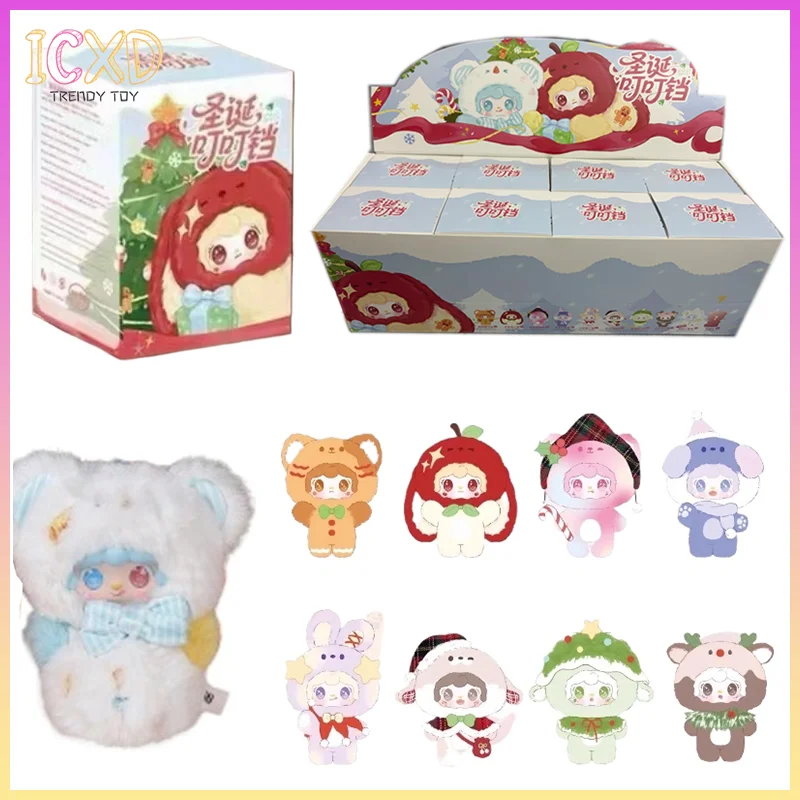 

Новый Yooki слепая коробка Рождественская серия Jingle Mystery Box кукла орнамент Рождественский фестиваль стиль Kawaii игрушка на заказ подарки на день рождения