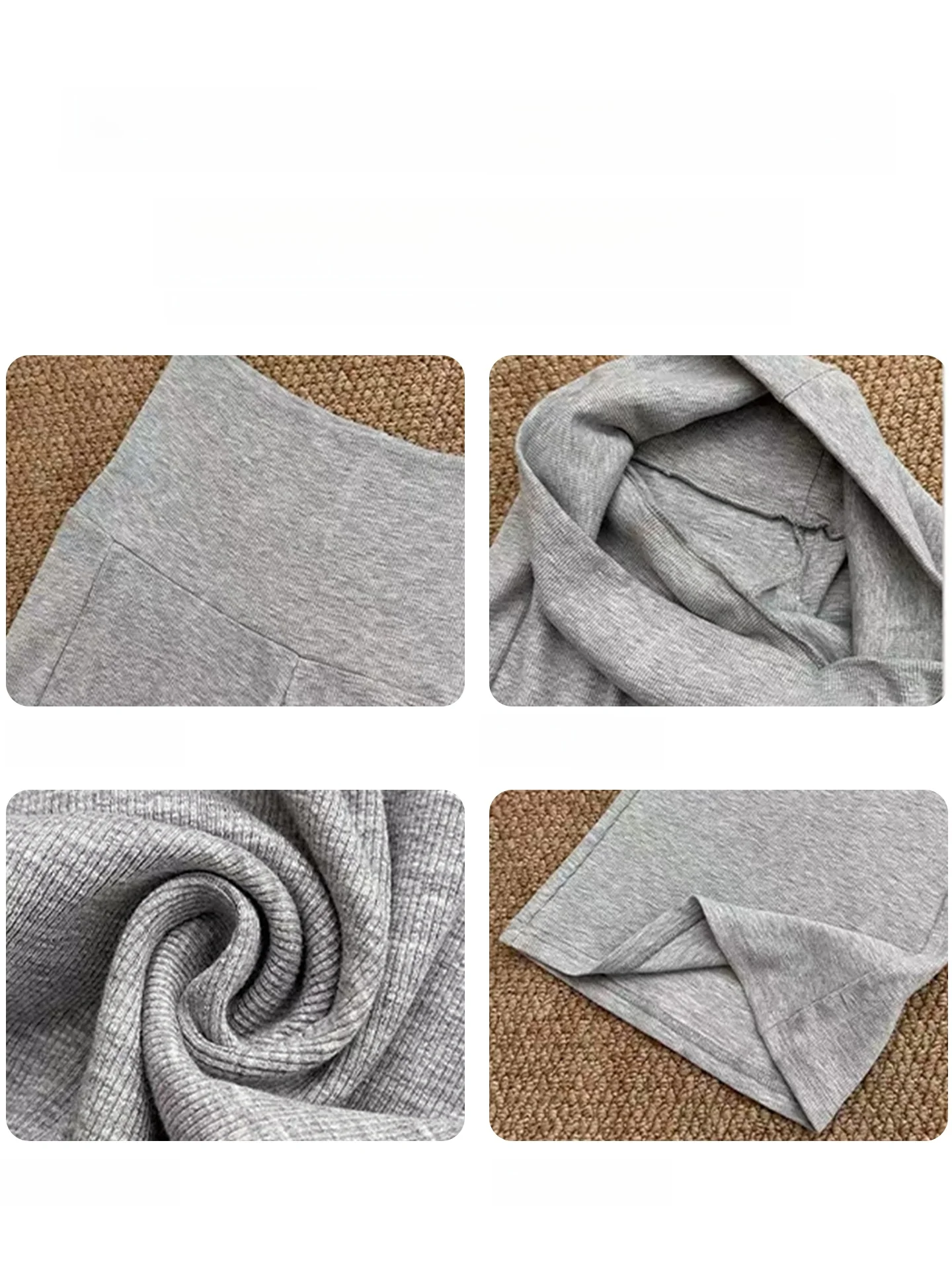 ay Pantaloni sportivi casual dimagranti elasticizzati a vita alta Pantaloni da yoga da donna Micro svasati nascosti comodi sportivi