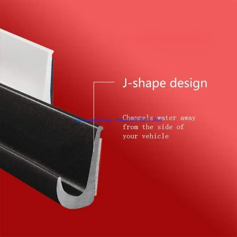 H7BD Travel Trailer TOP RAIN GUTTER SILICONE/TPE ROOK SOPERIATIONS تمنع ملحقات تصريف مياه الأمطار