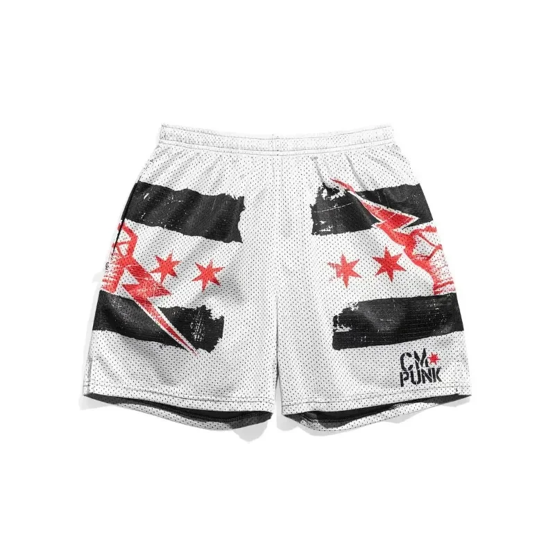 

Мужские спортивные повседневные шорты - дышащие, быстросохнущие, с 3D-принтом