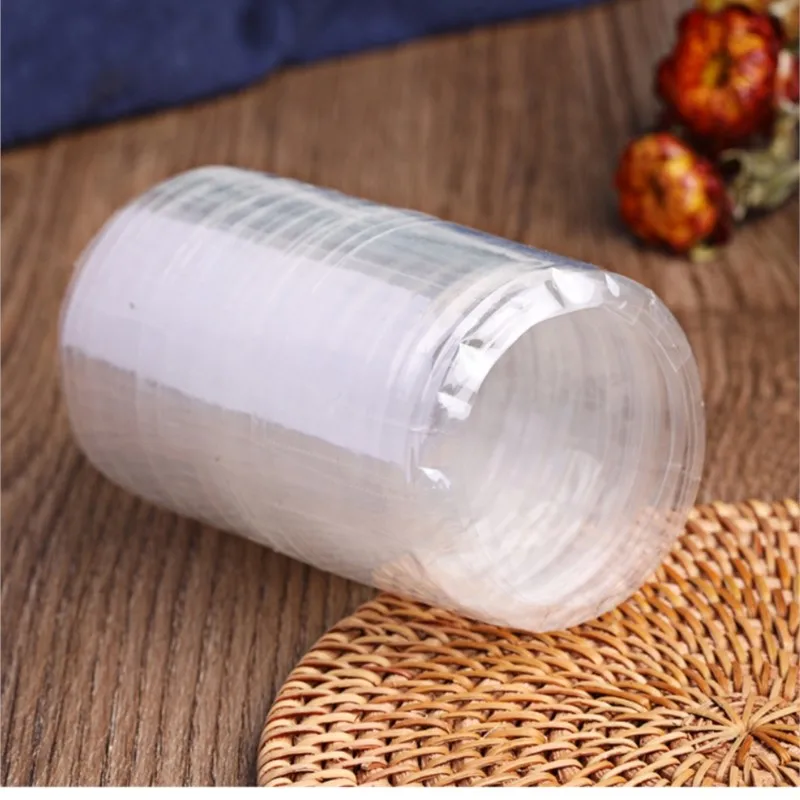 100pcs Heat Shrink Capsules Wine Bottle Capsules Wine Heat Shrinkable Cap Wine Shrink Film Wrap For Straight Mouth Bottle (Red,