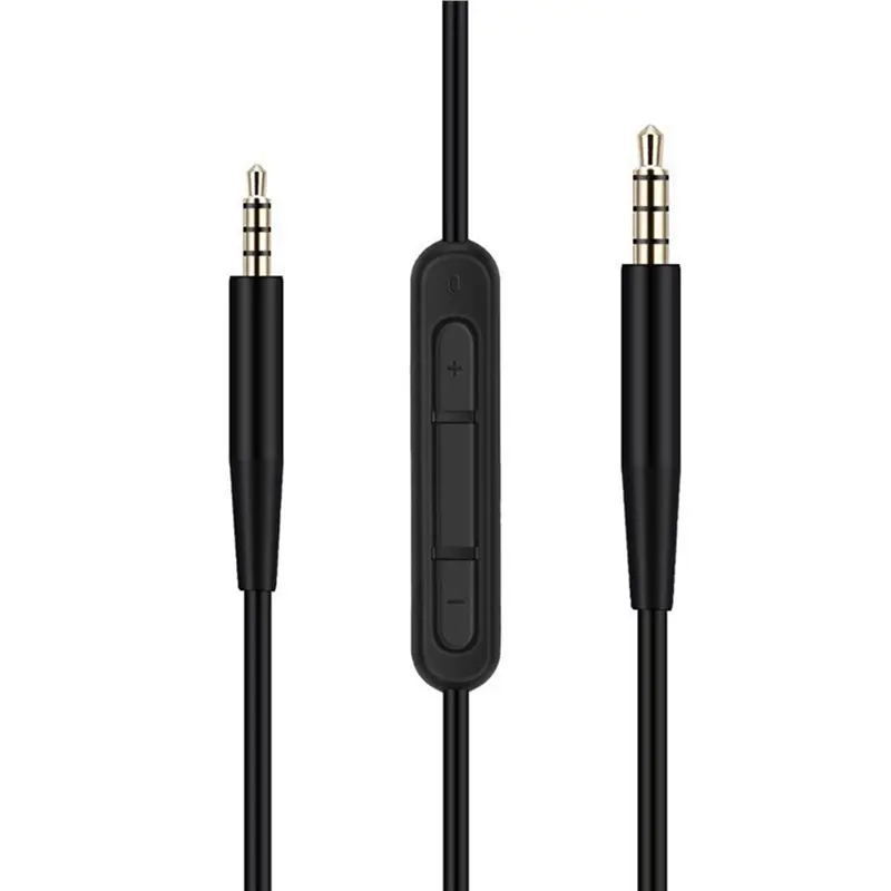【PHONE ACCESSORY】2X Headphone Audio Cable With Mic 3.5Mm To 2.5Mm Audio Cable For Bose QCSE, QC45, QC35 II, QC35, QC25, ANC700,