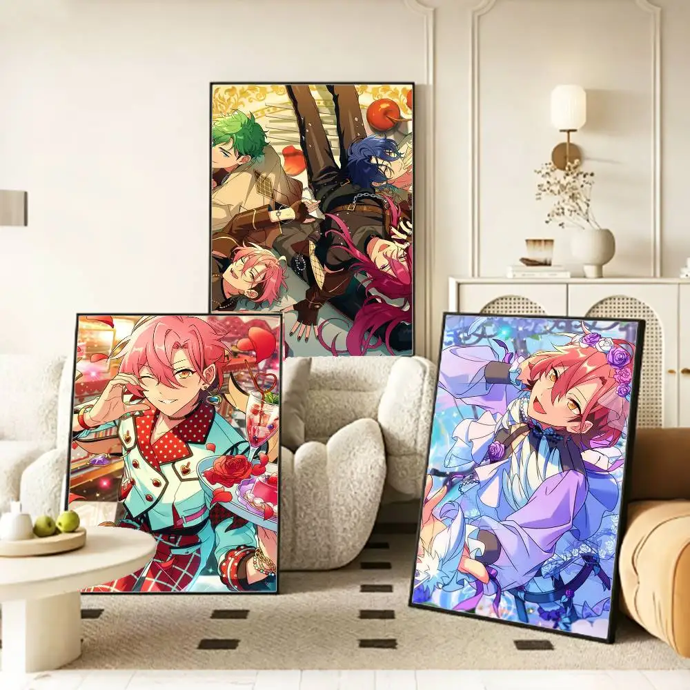 COOL MELLOW DEAR Enstars   Poster HD Self Adhesive Waterproof Wall Art Ideal for Home Office Dorm Gift