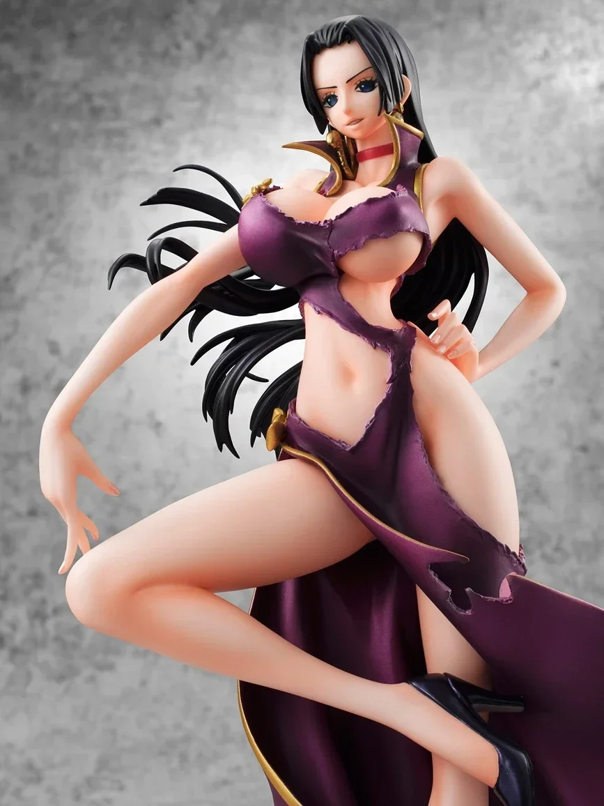 Auf Lager Mega house Portrait. of. Piraten ein Stück Boa Hancock neue Anime Figur Modell Jungen Spielzeug Action figuren Sammlung Puppe PVC