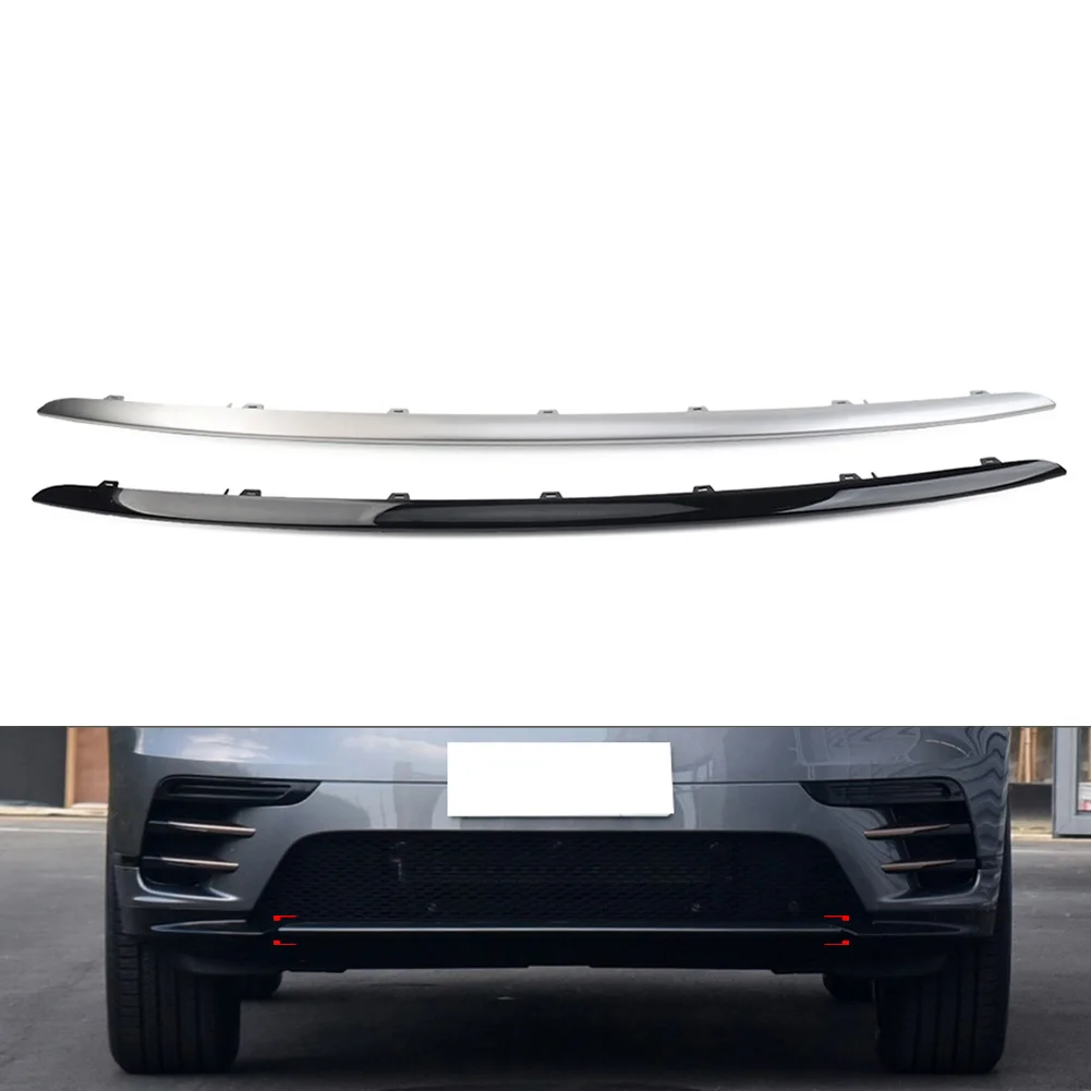 Car Front Bumper Trailer Cover Lower Guard Plate Trim Strip For Land Rover Range Rover Velar 2017 2018 2019 2020 2021 2022 2023