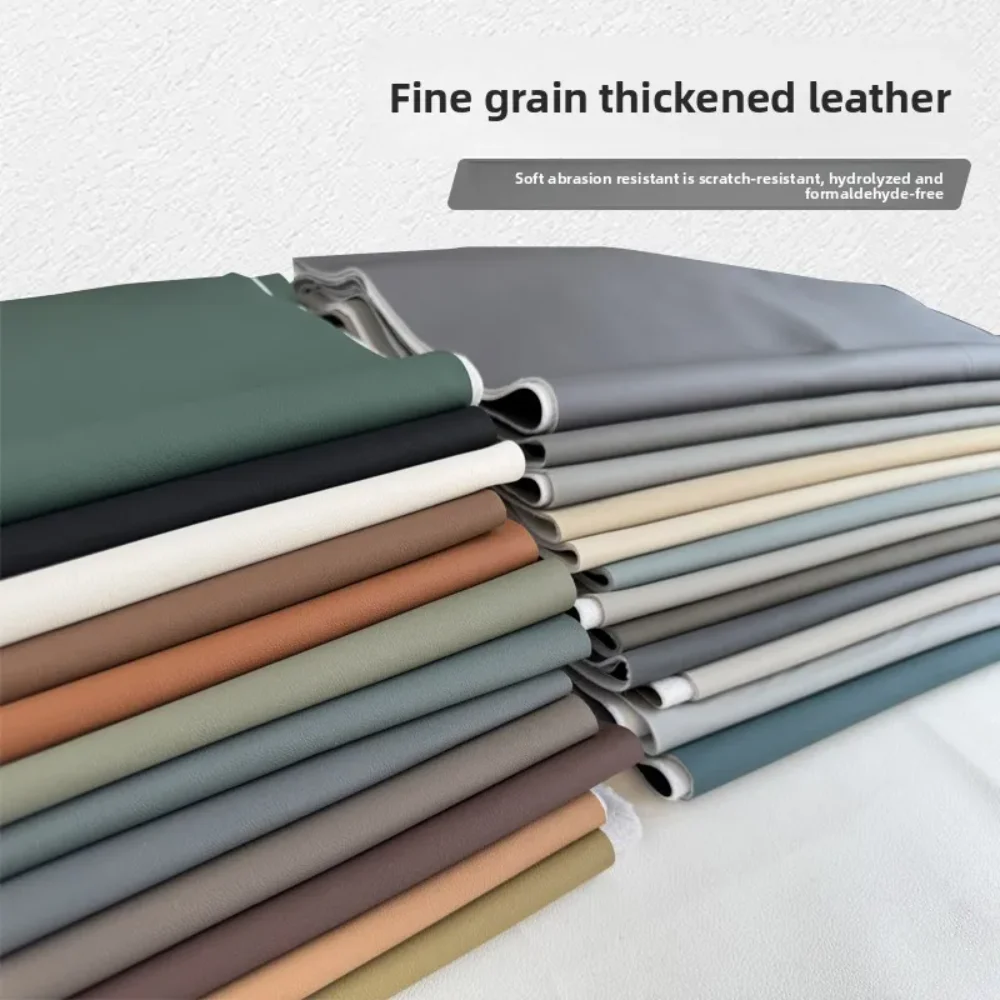 

1 mm Matte Synthetic Leather Material Sports Equipment Sofas Seats Headboard Renovation Bag for Diy Sewing Cloth By The Meter