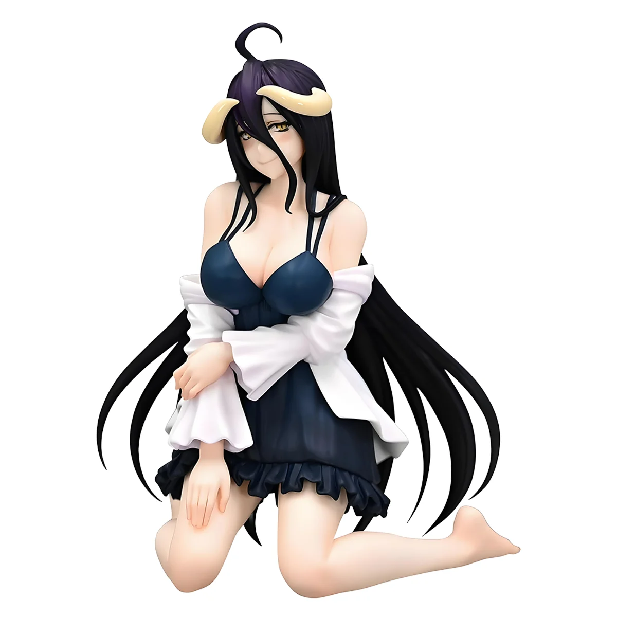 Disponibile FuRyu Overlord Noodle Stopper Figura Albedo Roomwear Ver. Giocattolo modello di action figure anime da collezione originale da bambola da 12 cm