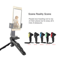 Easy Setup Smartphone Mount Selfie Stick Mobile Phone Stand Adjustable Shooting Angle Handle Mount Handheld Mount Mini Tripod