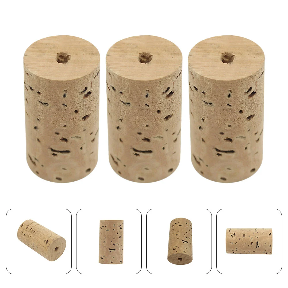 

3 Pcs Flute Cork Accessories Plugs Wooden Repair Tools Useful Musical Instrument Supplies Instruments