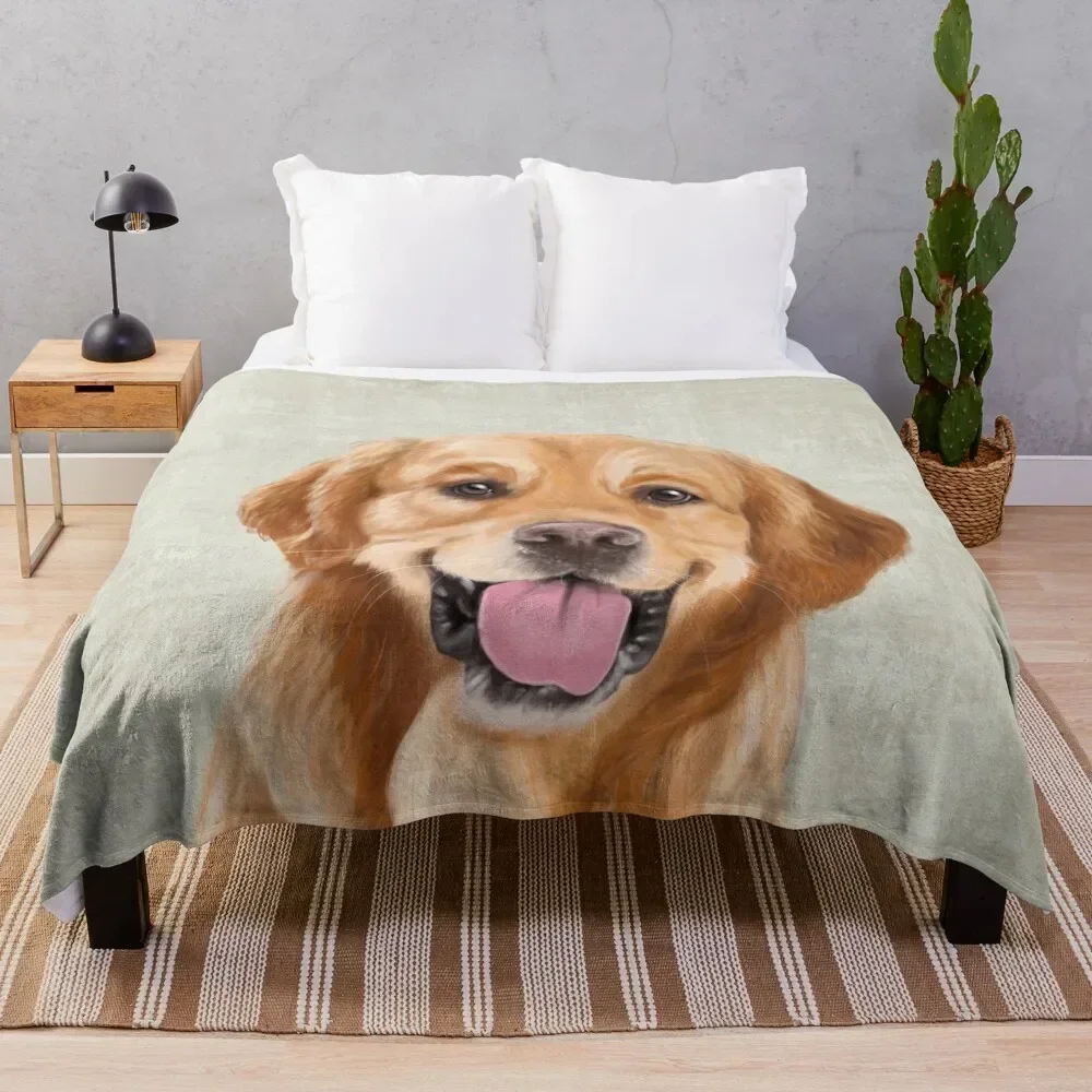 

Mr Golden Retriever Throw Blanket halloween Blankets For Baby Blankets