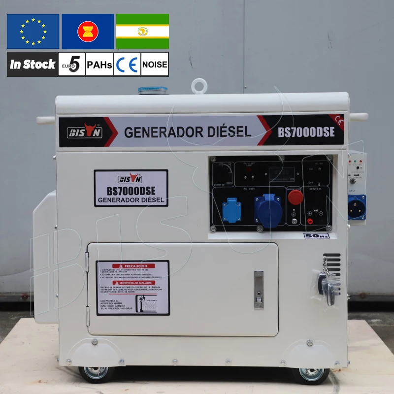 Chinese Markets Online 5.5kw 6 Kw 6kva Electric Generator Electricol Generator 5500w Silent