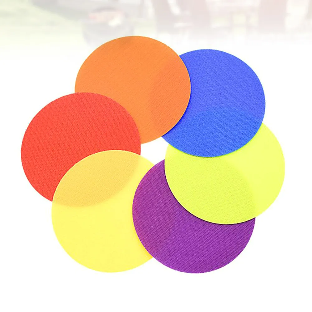 

30Pcs Sticker for Carpet Round 125Mm Premium Quality Bright Color Easy Peel Stick for Living Room Bedroom Office Home Decor