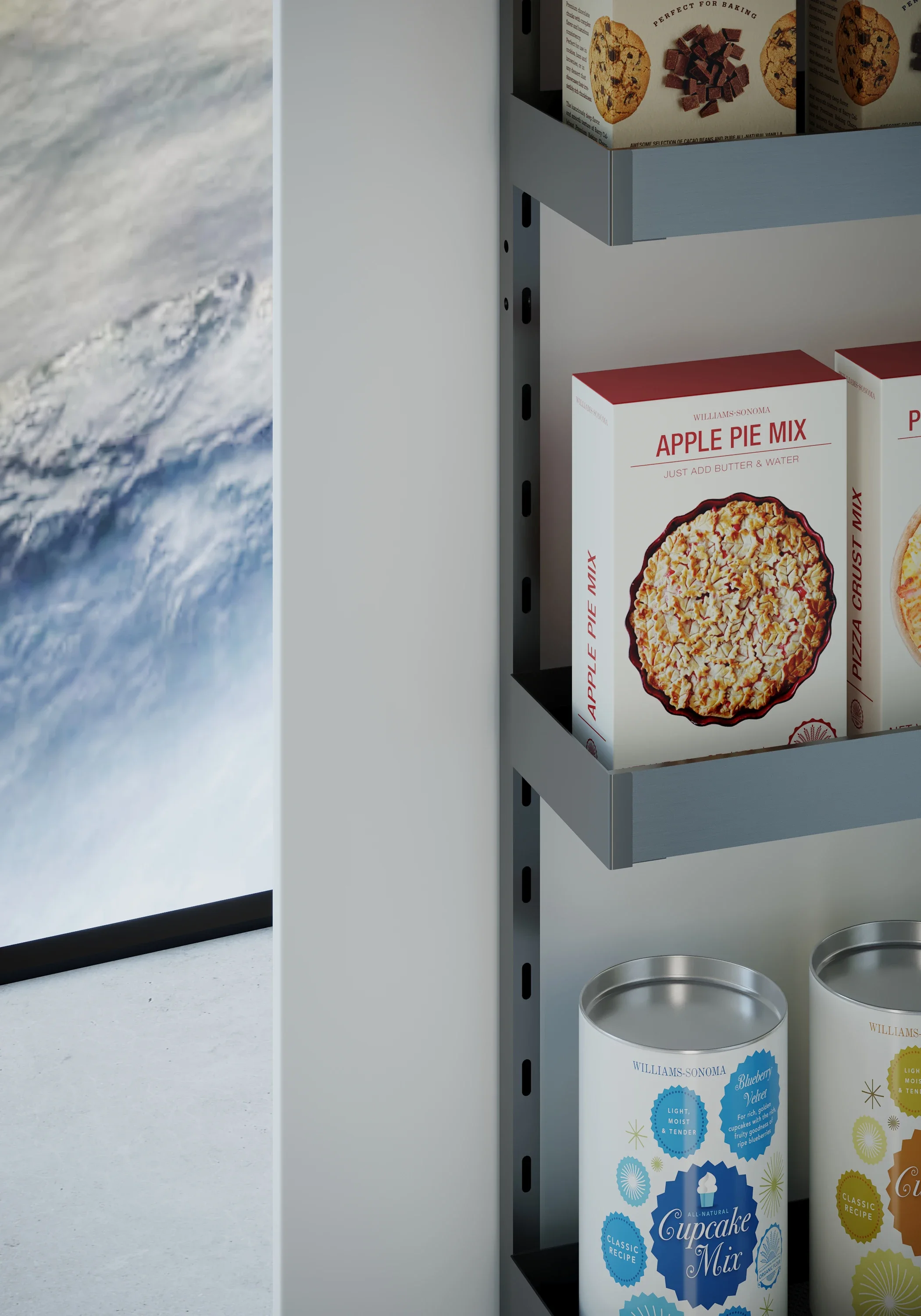 Goldmine pantry pullout shelves  tall cabinet pullout basket  Pantry pullout system for spice organization or food organization