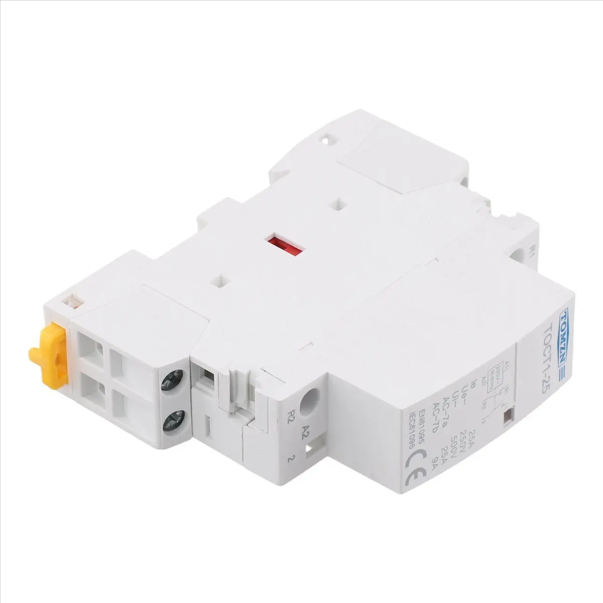 M85K TOCT1-25 2P 25A 1NO 1NC 220V/230V 50/60HZ Din السكك الحديدية المنزلية التيار المتناوب وحدات المقاولين 1NO1NC التيار المتناوب المقاولين