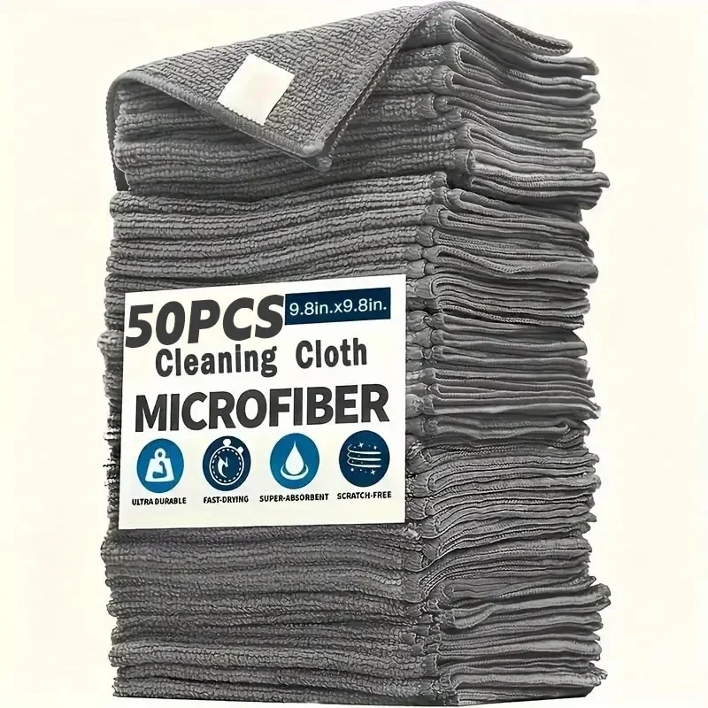 Thickened Magic Cleaning Cloth Microfiber Glass Clean Towel Reusable Washable Lint-free Cleaning Rags For Kitchen Glass Car