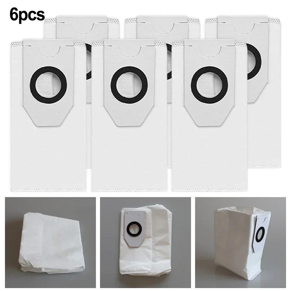 

6 Pcs Dust Bag Compatible For Mide A V12 / For Eureka J12 Ultra Vacuum Cleaner Replacement Robot Sweeper Spare Part