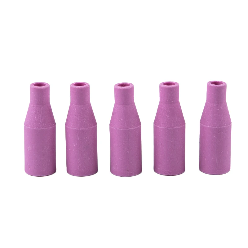 5Pcs MB15AK Mig/Mag Gas Keramische Nozzle Lassen Pistool Fakkel Tip Nozzle Shield Cup Keramische Nozzle