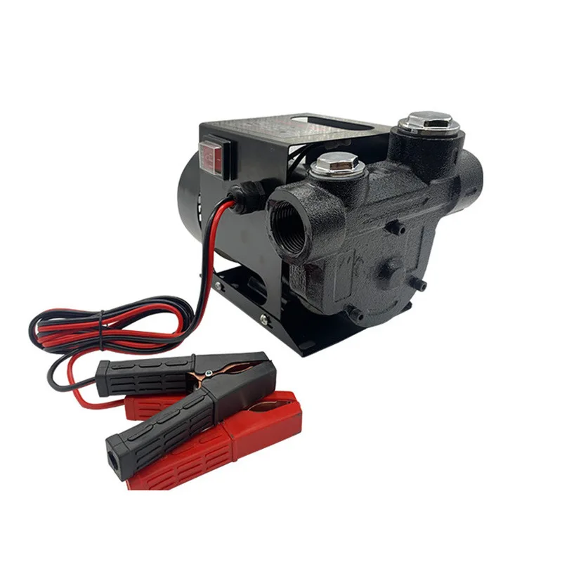 

12V self-priming oil pump motor tanker DC pumping unit truck-mounted oil pump