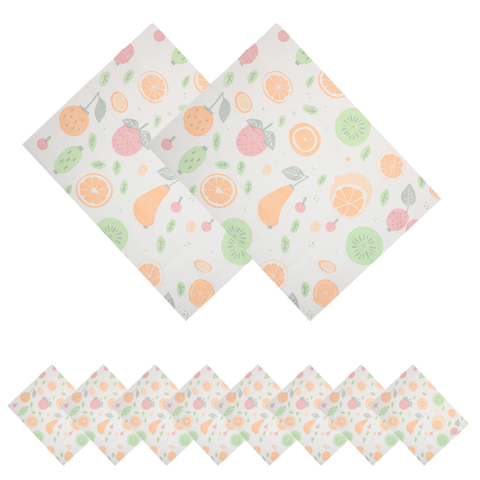 

40Pcs Placemats Cartoon Design Thick Waterproof Table Mats for Travel Dining Restaurant